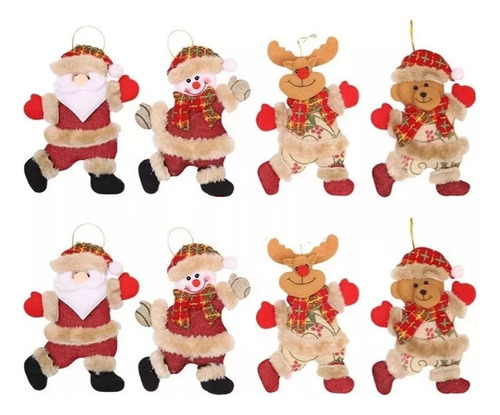 // Ornamento Pendente Para Decoração De Árvore De Natal 8