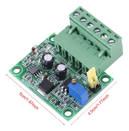 1-3khz 0-10v Pwm Señal A Voltaje Convertidor Módulo Digital