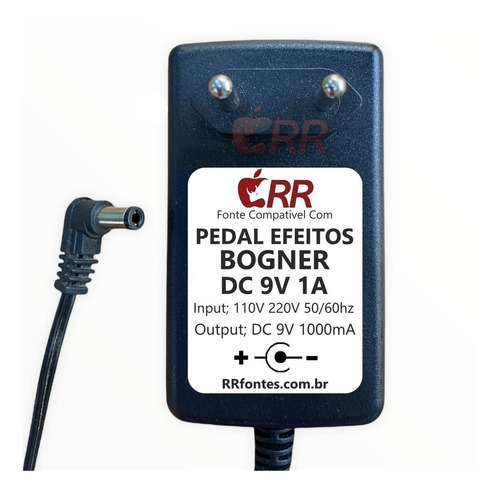 Imagem 1 de 3 de Fonte Dc 9v Para Pedal Bogner Rupert