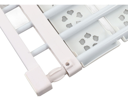 Estante Extensible Para Armario, Blanco, Sin Taladrar, Teles Color Fix