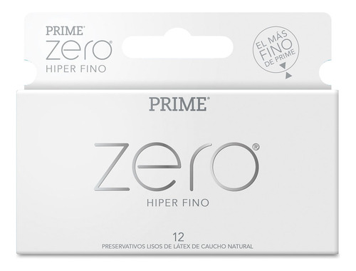Preservativos Prime Zero X 12