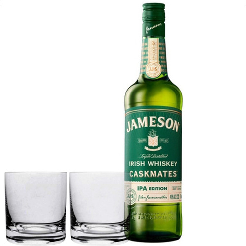 Jameson Caskmates Ipa Irlanda + 2 Vasos Para Whisky Clasicos