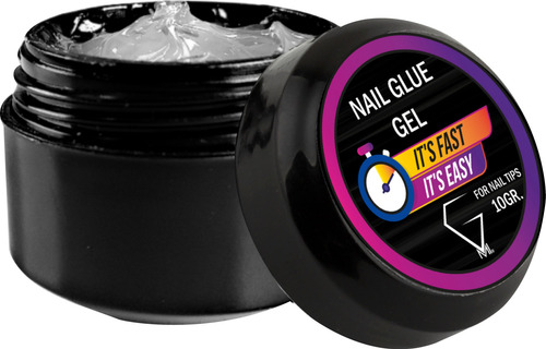 Pegamento Solido Uñas Press On Tips 2 Pzas. 10g Adhesive Gel