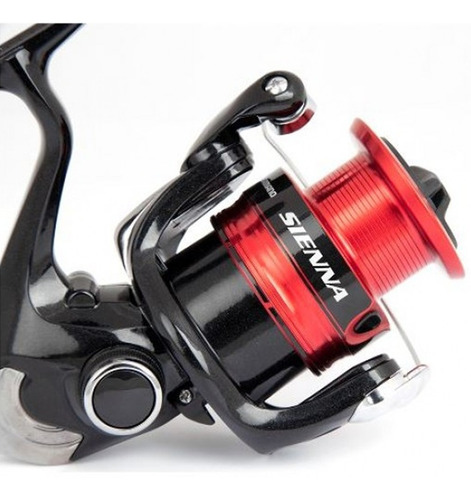 Reel frontal Shimano Sienna FG SN4000FG derecho/izquierdo color negro