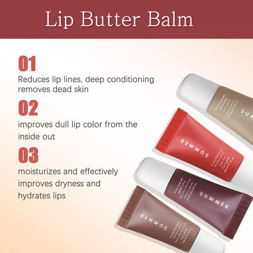 Set De Bálsamo Labial Summer Fridays The Mini Neutrals, 4 Un