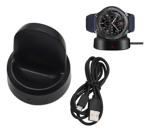 Cargador Inalámbrico Para Samsung Gear S3 / S2 Watch 42 / 46