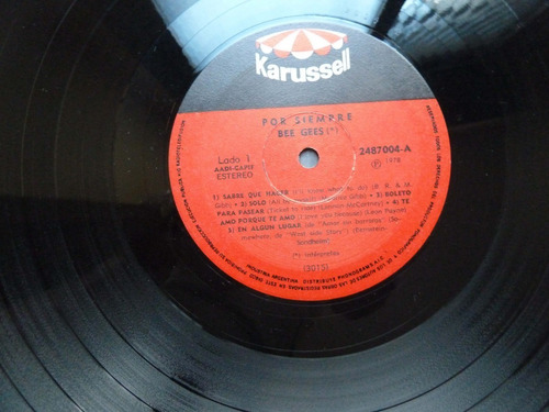 Disco Vinilo Bee Gees Por Siempre (Usado)