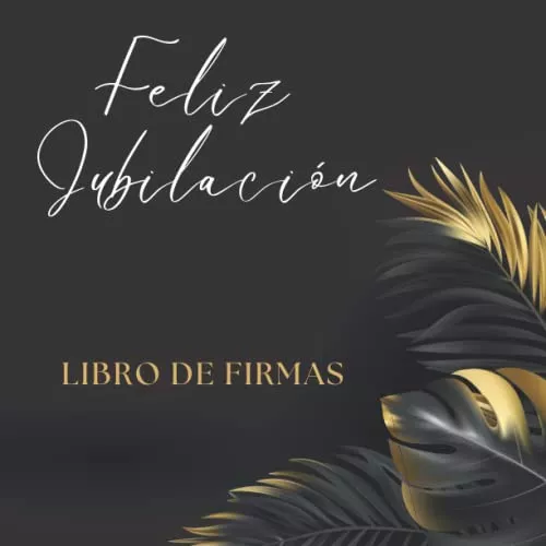 LIBRO DE FIRMA JUBILACIÓN
