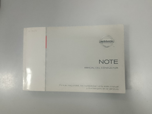 Manual Del Conductor Nissan Note