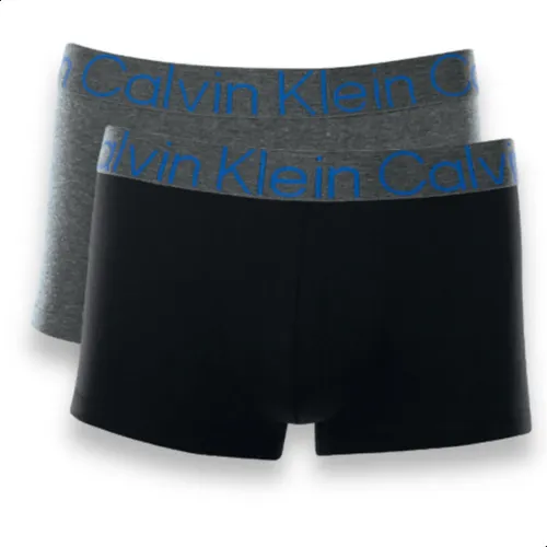 Kit 2 Cuecas Calvin Klein Ck Low Rise Trunk Cotton Masculina
