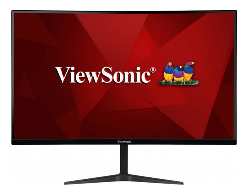 Imagen 1 de 5 de Monitor gamer curvo ViewSonic VX2718-2KPC-MHD led 27" negro 100V/240V