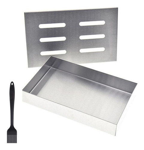 Caja For Barbacoa Con Cepillo, Utensilios De Cocina Para
