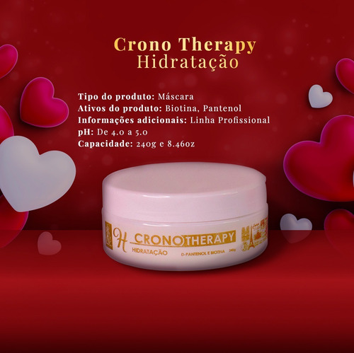 Imagem 3 de 5 de Kit Cronotherapy Nutrição + Hidratação + Reconstrução Paris