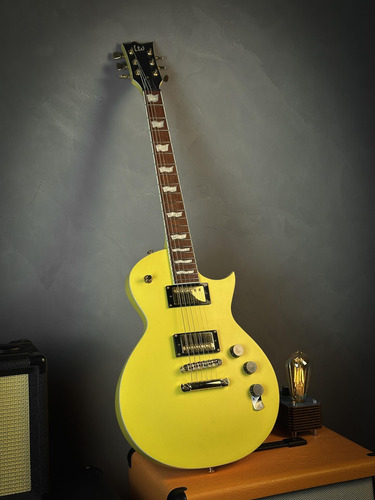 Guitarra Esp Ltd Ec-256 - Vintage Gold Satin