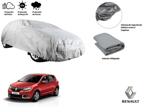 Cubierta  Cubre Auto Afelpada Renault Sandero 2014-2019