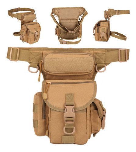 Riñonera Táctica Impermeable De Gran Capacidad