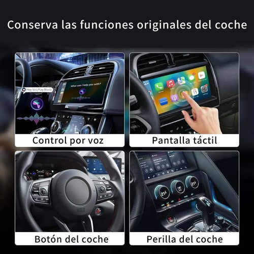2en1 Adaptador Carplay Inalámbrico Y Android Auto Converter