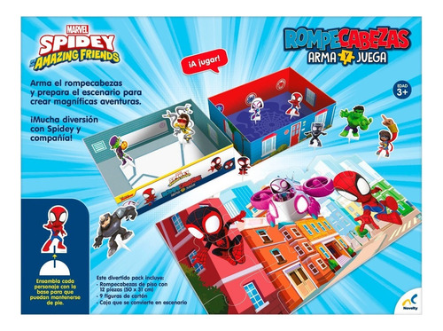 Rompecabezas Pzas Gigantes Spidey And His Amazing Friends
