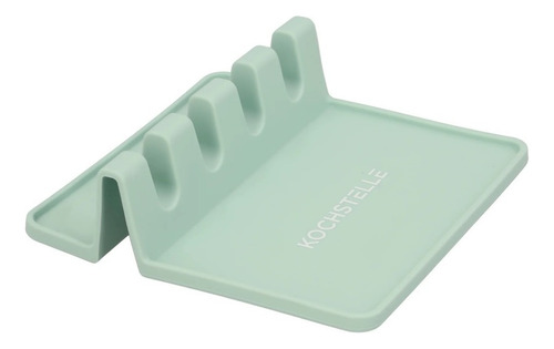 Pad Soporte Utensilios De Cocina Silicona Kochstelle Color Menta