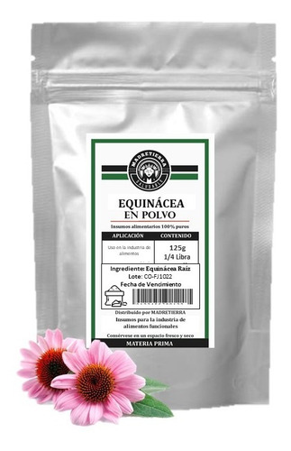 Equinácea En Polvo X125g Pura - g a $207