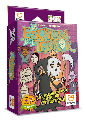 Juego De Mesa La Escalera Del Terror Cartas Juguete 