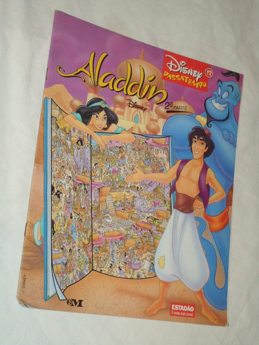 Revista Passatempo Aladdin Disney 2º Parte Estadão