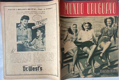 Mundo Uruguayo N° 1345 En El Campeonato Sudamericano 1945