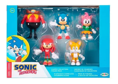 Boneco Colecionável Action Figure Sonic The Hedgehog Classic