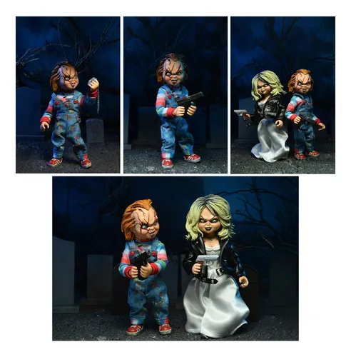 Ultimate Chucky Y Tiffany Novia Set Doble Neca