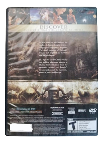 Final Fantasy Xii Para Play 2 Formato Fisico Original (Usado)