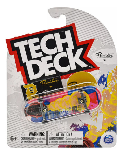 Tech Deck Bla Bac Photo Serie Primitive Amarillo Spin Master