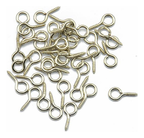 5x 50pcs Tiny Mini Eye Pins Eyepins Ganchos Ojales Tornillo