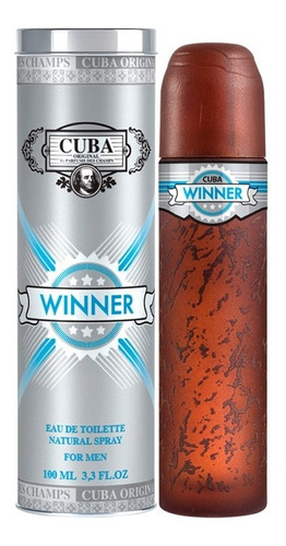 Cuba Winner Edt 100ml Silk Perfumes Original Ofertas