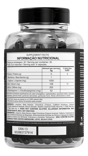 Vasodilatador Dilafix Extra Pump 120 cápsulas Dark Lab