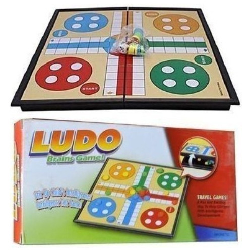 Ludo Juego Mesa Magnético Entretenido Juego Ingenio 24x24