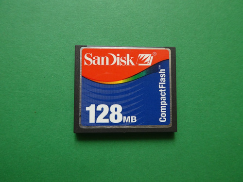 Compact Flash Sandisk 128 Mb. ( Como Nuevo )