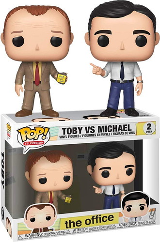 Figura Funko Pop 2 Pack Toby Vs Michael - The Office 