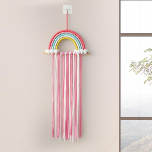 Organizador De Moños, Soporte Para Moños Para Niñas, Rosa
