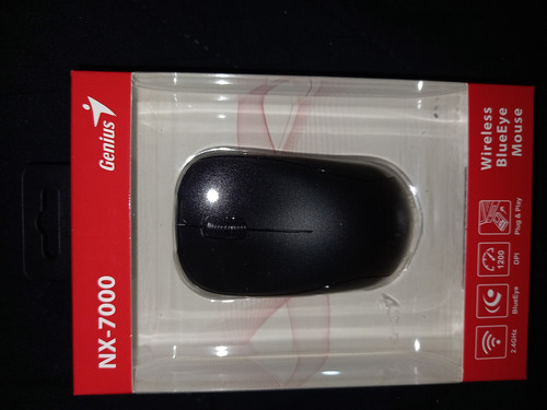 Mouse inalámbrico Genius NX-7000 calm black