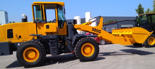 Pala Cargadora De 2 Metros 980g Motor Cummins Marca Sunner