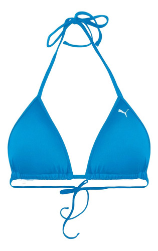 Bíquini Puma Top Cortininha Feminino - Azul