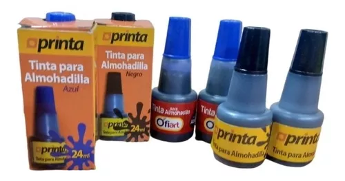 TINTA PARA SELLO AZUL 24ML