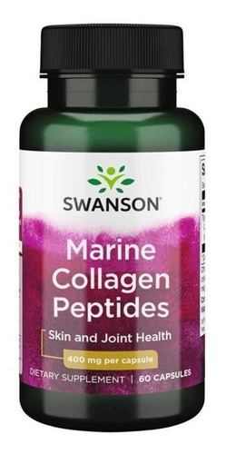 Swanson Hidrolized Marine Collagen Peptides 400 Mg X 60 Caps