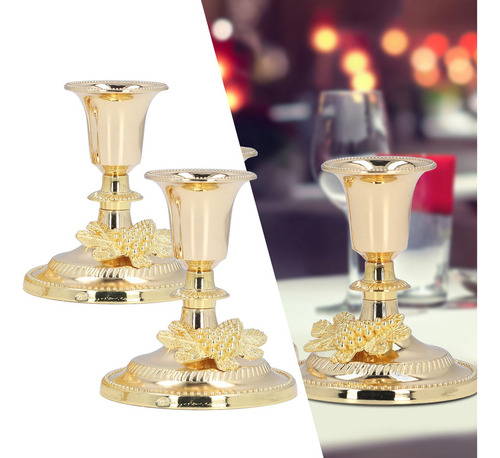 Soporte Largo Para Candelabros, 2 Unidades, Soporte De
