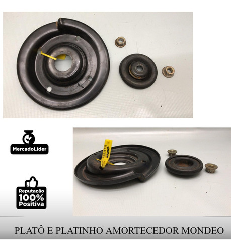 Platô Grande E Platinho Amortecedor Dianteiro Mondeo 26739z