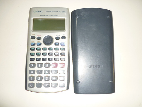 Calculadora Financiera Casio Fc-100v. Usada