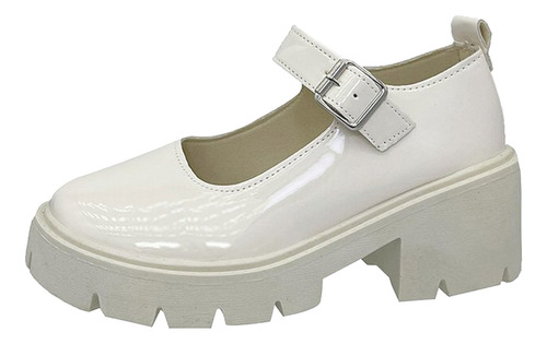 Zapatos De Plataforma Lolita Con Tacón Alto Para Mujer