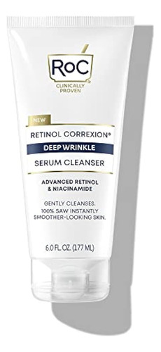 Roc Retinol Correxion Deep Wrinkle Serum Facial Cleanser Wit