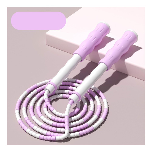 Cuerda De Saltar Segmentada Para Saltar, Ajustable, Con Cuen