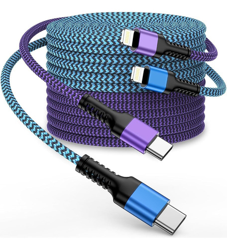 Cable Lightning Usbc De 10 Pies, Cable Cargador Usb Tipo C A